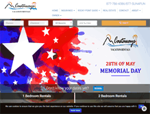 Tablet Screenshot of castawaysrockypoint.com